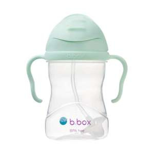 B.box bidon dla dzieci - kubek niekapek ze słomką 240 ml Gelato Pistachio