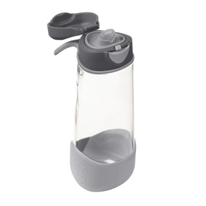 B.box Butelka na wodę - bidon z ustnikiem dla dziecka tritanowy 600 ml Graphite