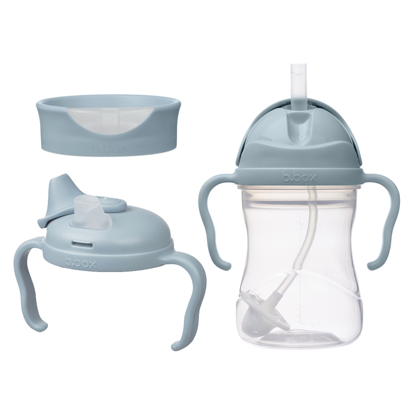 b.box kubek do nauki picia dla dziecka - zestaw 3w1 240 ml, Ocean