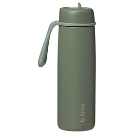 b.box Butelka termiczna ze stali nierdzewnej | składany ustnik 690 ml, Olive