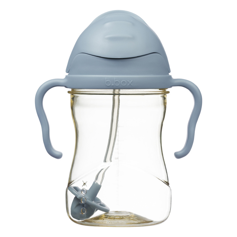 b.box bidon dla dzieci ze słomką PPSU - kubek niekapek 240 ml Ocean