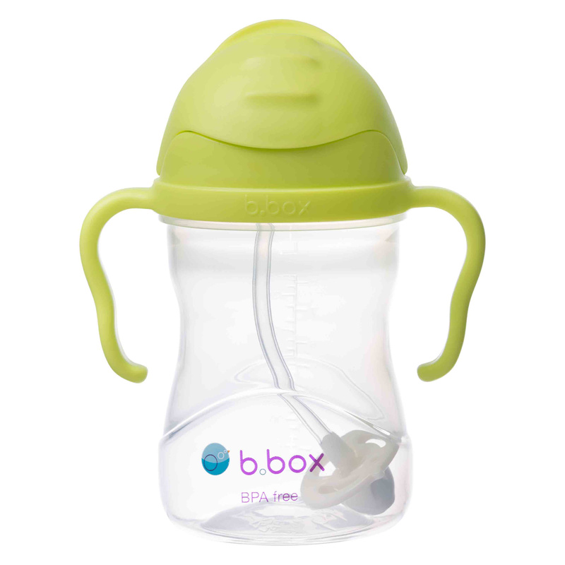 B.box bidon dla dzieci - kubek niekapek ze słomką 240 ml ananasowy