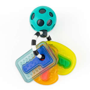 Sassy Kluczyki multikolor – zabawka sensoryczna dla niemowląt 0m+