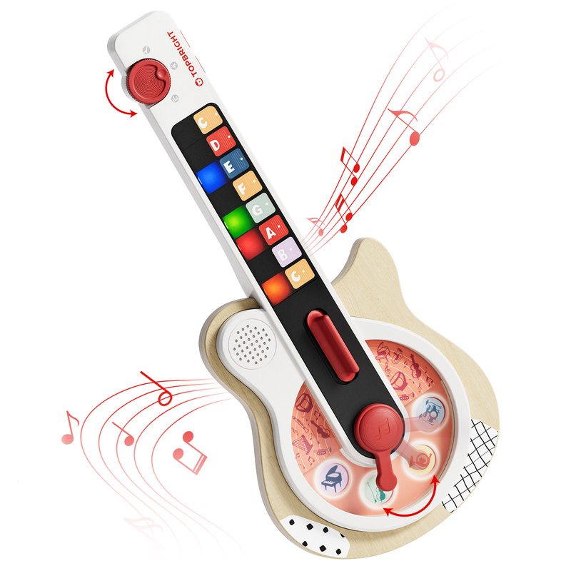 Topbright Gitara interaktywna dla dzieci - zabawka muzyczna 18m+