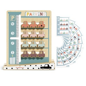 Topbright Parking - zabawka logiczna z kartami zadań – układanka dla dzieci 36 mies. +