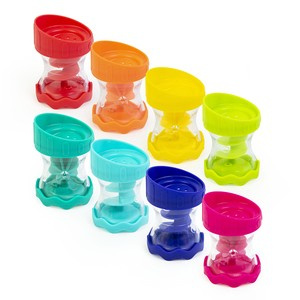 Sassy Kubeczki do kąpieli – zestaw 8 zabawek wodnych 6m+