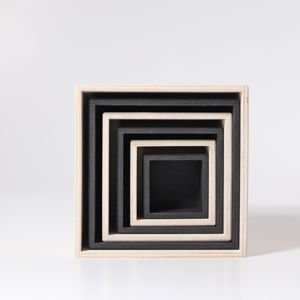 Pudełka 6 szt., monochromatyczne, 0+, Grimm's