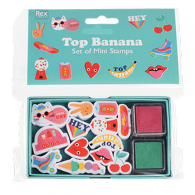 Stempelki dla dzieci, 13 szt., Top Banana, 3+, Rex London