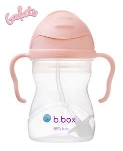 B.box bidon dla dzieci - kubek niekapek ze słomką 240 ml Gelato Tutti Frutti