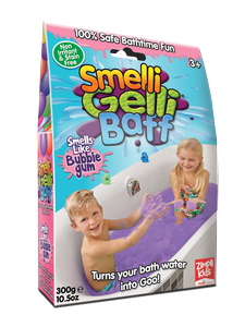 Magiczny proszek do kąpieli, Gelli Baff Smelli, Guma Balonowa, 3+, Zimpli Kids