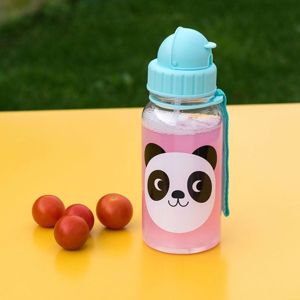 Rex London Bidon ze słomką 500 ml Panda Miko