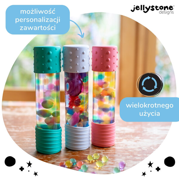 Butelka sensoryczna DIY, Jednorożec, Jellystone Designs, OUTLET