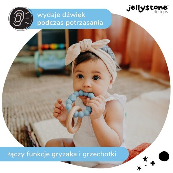 Księżycowy gryzak, niebieski, Jellystone Design