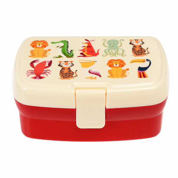 Rex London  Lunchbox z wyjmowaną tacką, Zwierzęta