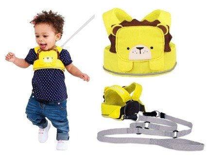 Szelki bezpieczeństwa, ToddlePak Yellow – Leeroy, żółte, Trunki, OUTLET