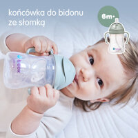 B.box kubek do nauki picia dla dziecka - zestaw 4w1 240 ml szałwiowy