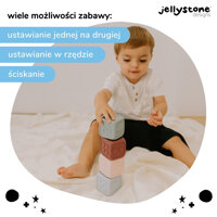 Kostki Edukacyjne, szałwia i jagoda, Jellystone Designs