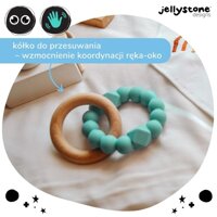 Księżycowy gryzak, miętowy, Jellystone Design, OUTLET